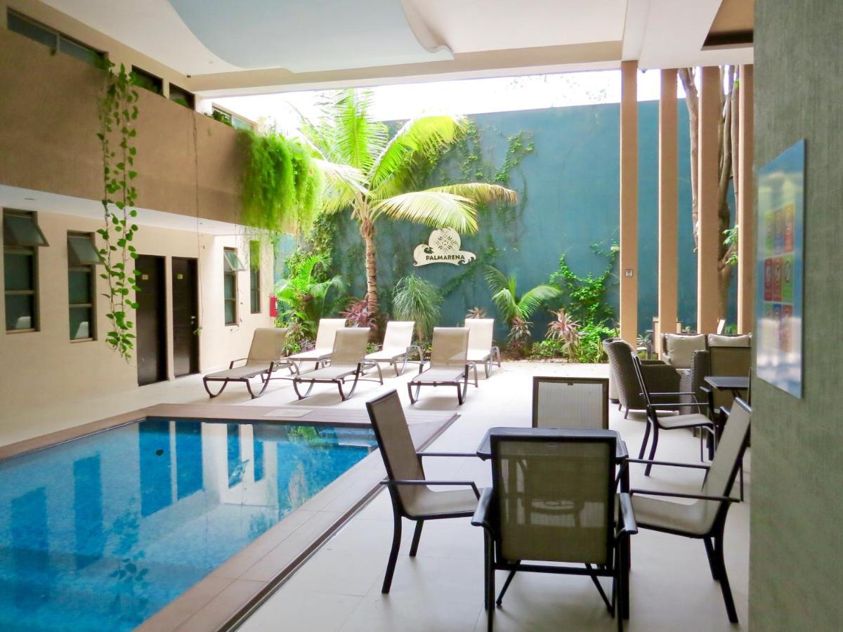Palmarena Rooms & Residences - Long Stay Comfort With Parking, Sauna, Gym & Pool - Steps From 5Th Avenue Playa del Carmen Kültér fotó